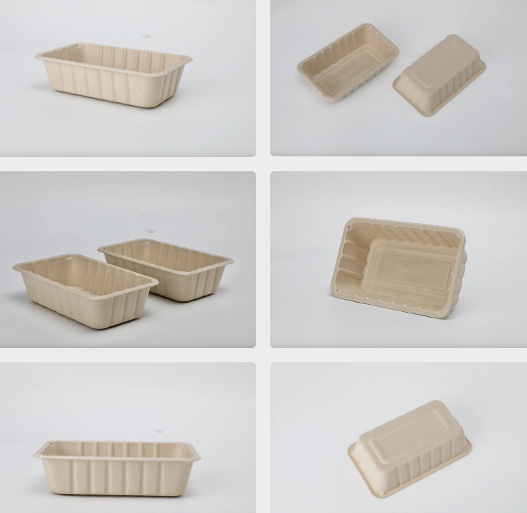 Hot! GreenPack Rectangle Mushroom Tray 38oz